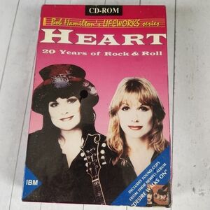 Heart 20 Years of Rock and Roll CD Rom